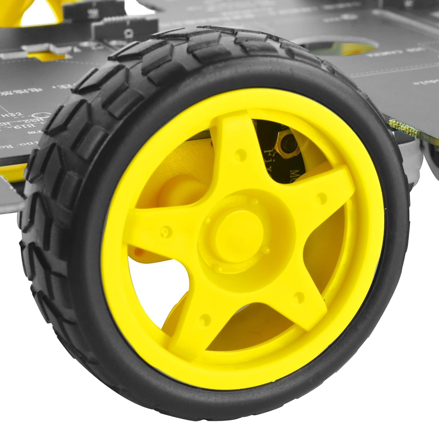 4WD Smart Robot Car Chassis Kit for Arduino Raspberry Pi DIY Programmable TT Motor, Robotics Educational Kit for Teens Adults Hobbyists Robot Chassis