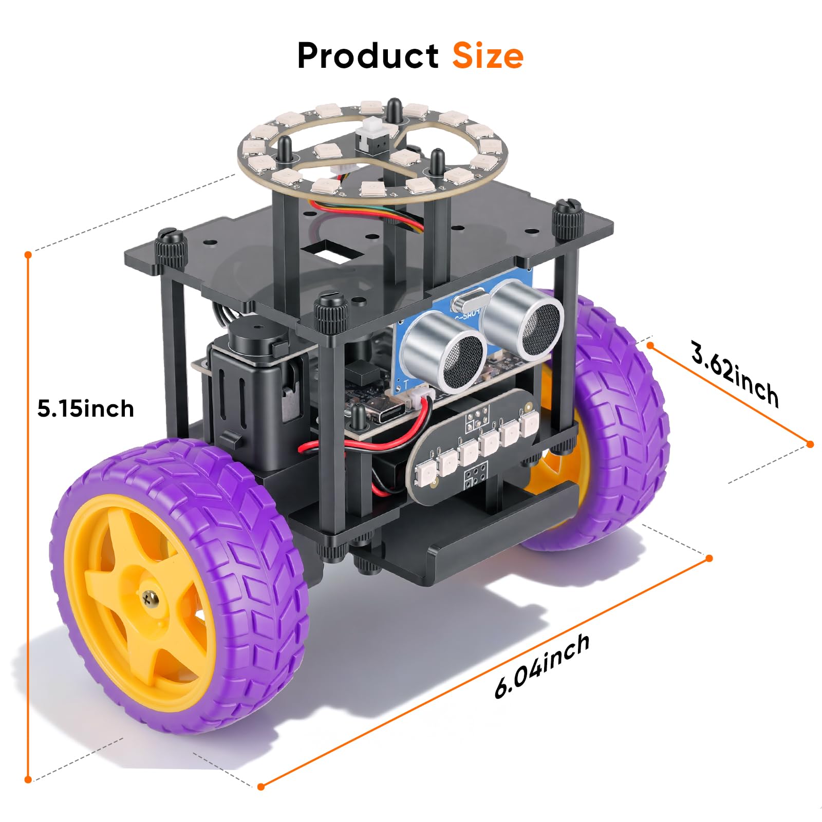 Smart Robot Car Kit Toys for Kids Ages 8-12 12-16, Remote Control Building Robotics Kit, STEM Educational Science Kit Gifts for Teen Boys Girls 8-13 14 15 16 Year Old