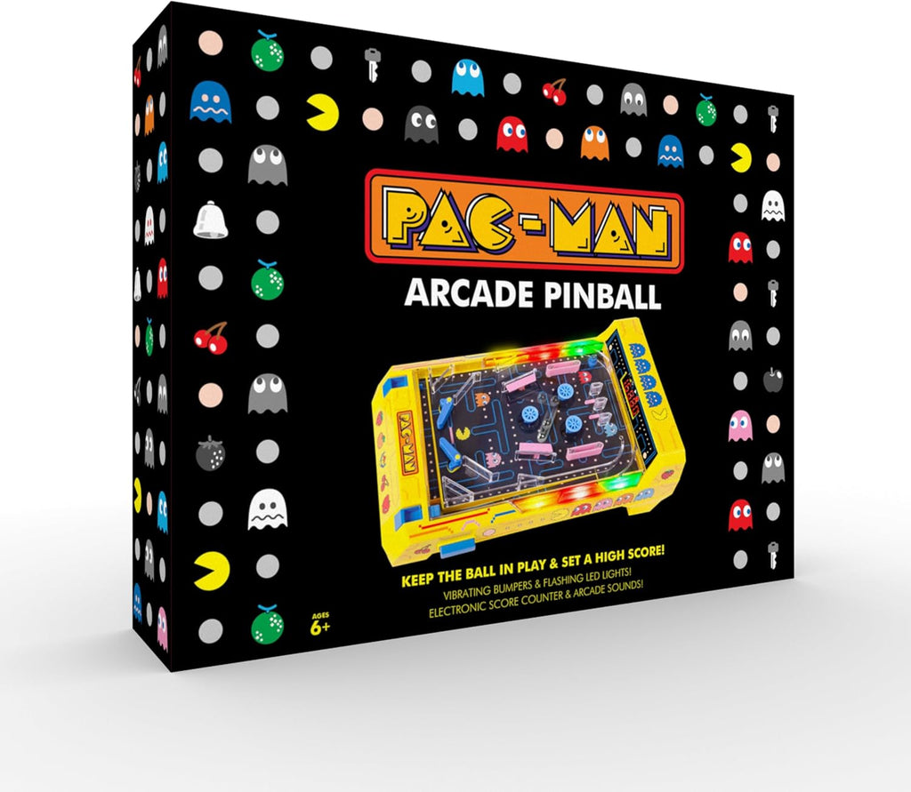 Merchant Ambassador Electronic Arcade Pinball Pac-Man Edition Desktop Game