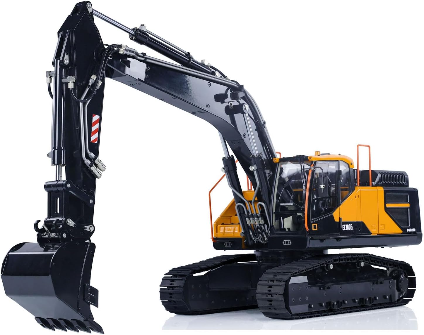 TOUCAN RC HOBBY 1/14 Remote Control Hydraulic Excavator EC380 2.4G 9CH RC Diggers Assembled Model Claw Ripper Construction Car Machine for Adult