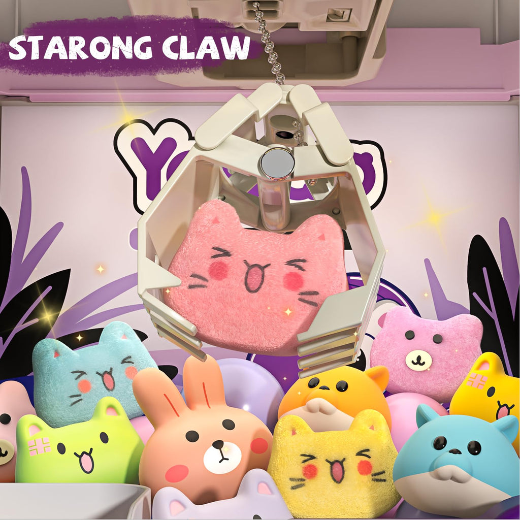 64 PCS Large Claw Machine for Kids Dinosaur,Vending Machine Toys for Boys 5 6 7 8 Year Old,Candy and Prize Electronic Dispenser Game Ages 5-7 6-8,Birthday Gift for 3 4 5 6 Year Old Boy Girl