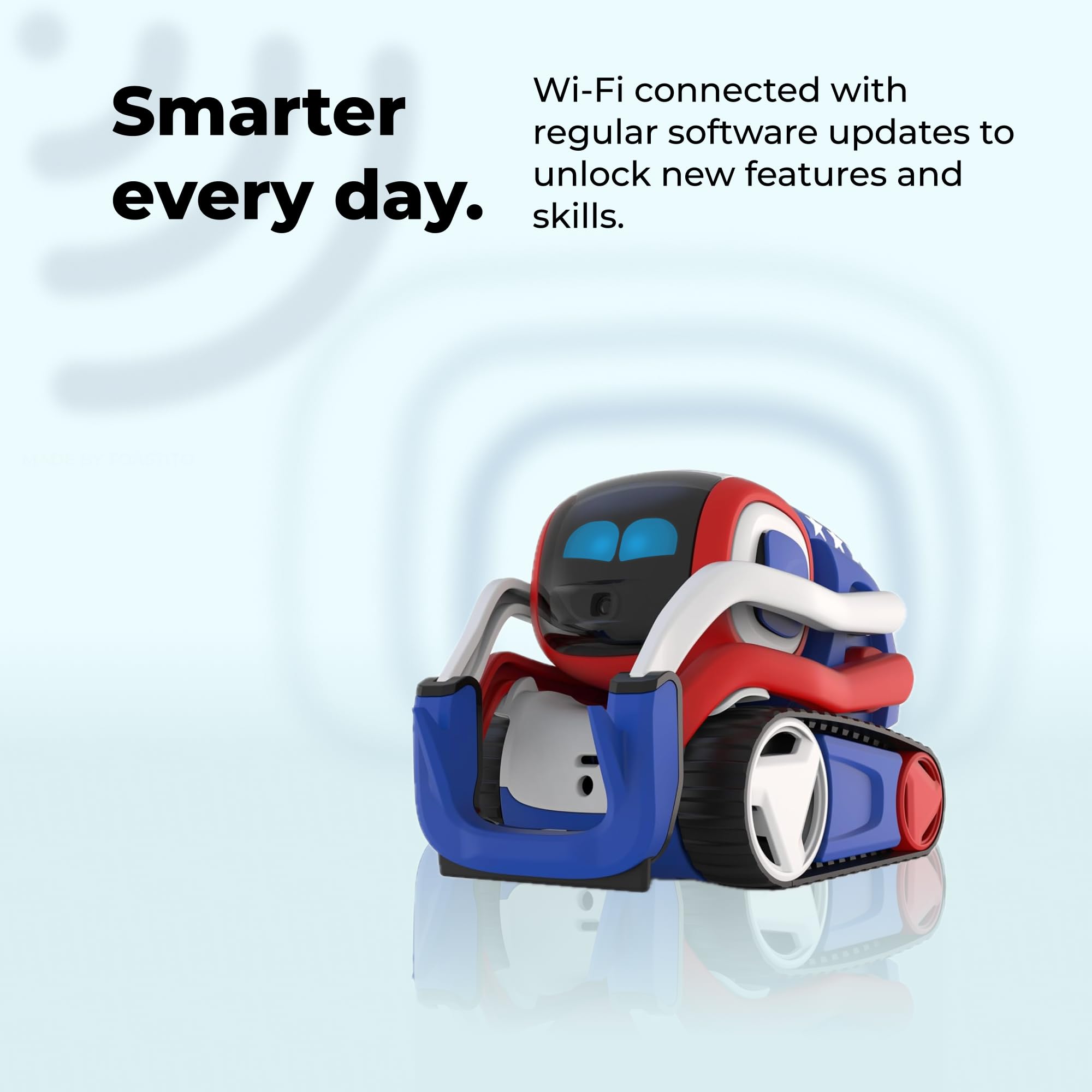 Anki Vector 2.0 AI ChatGPT Connected Robot Companion – Smart Autonomous Home Robot with Face Recognition and Voice Conversations - ChatGPT Subscription Required (Black)