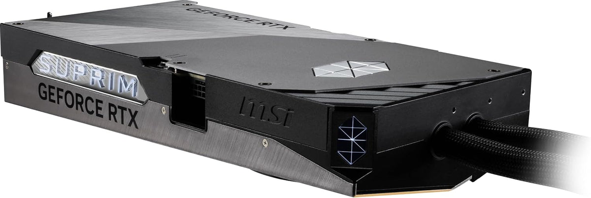 msi Gaming RTX 5080 16G SUPRIM Liquid SOC Graphics Card (16GB GDDR7, 256-bit, Extreme Performance: 2760 MHz, DisplayPort x 3 2.1a, HDMI 2.1b, NVIDIA Blackwell Architecture)