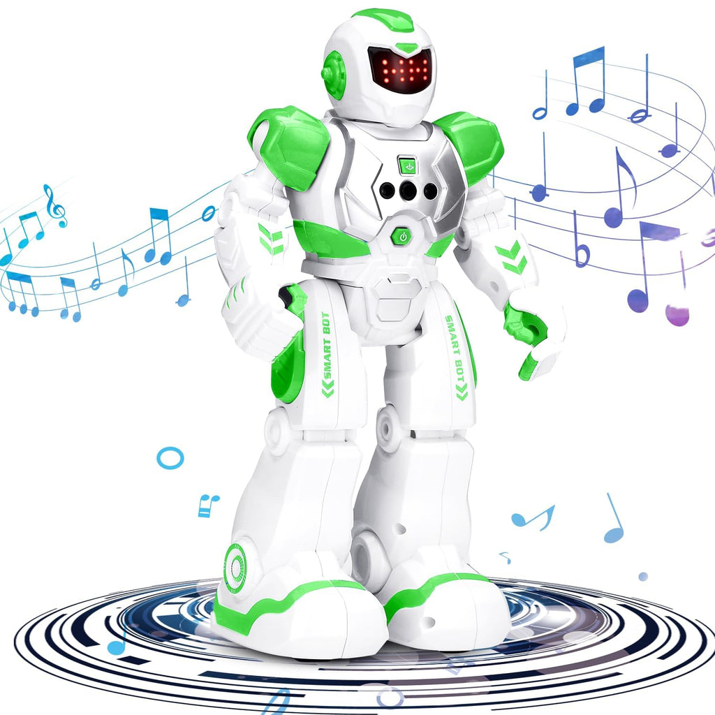 KingsDragon Robots Toy for Kids, RC Gesture Sensing Toy, Interactive Walking Singing Dancing Robot Birthday Presents for Boys Girls Age 6 7 8 9 Years Old