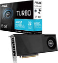ASUS Turbo AMD Radeon AI Pro R9700 is Built for AI-Driven workflows and Extreme Reliability, Featuring RDNA 4 Architecture, 32GB VRAM, and Robust Thermal Design, 3 Year Warranty