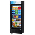 25.7'' W Commercial Refrigerators with Glass Door, 15 Cu.ft. Beverage Refrigerators Commercial Fridge Upright Display Cooler with Soft LED Light and Adjustable Shelves for Restaurant Stores