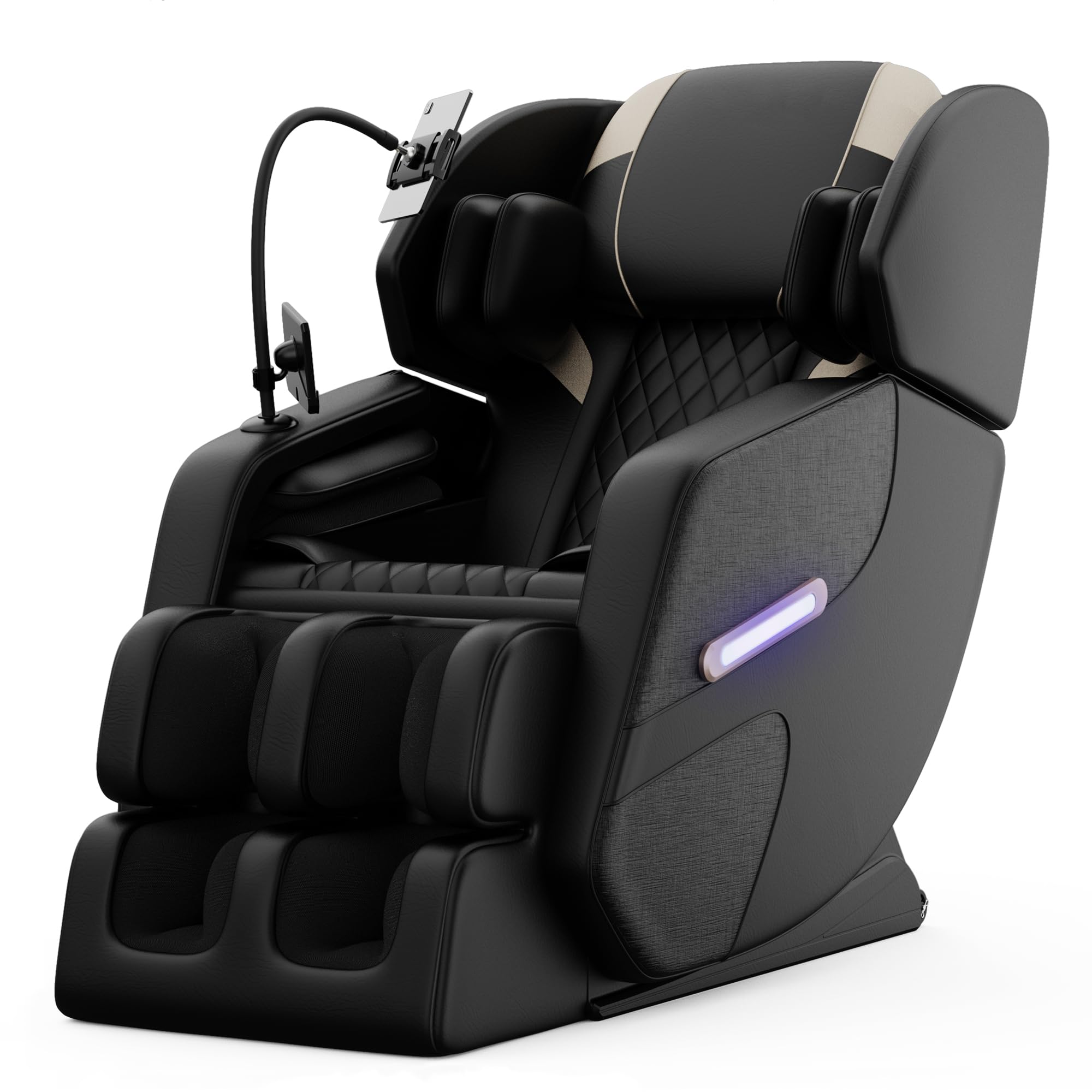 2026 Massage Chair Full Body, Zero Gravity Massage Recliner Chair with Auto Modes, 8 Fix Point Rollers, Airbag, Foot Massage, Touch Screen Controller, Deep Yoga Stretch, Heating Function