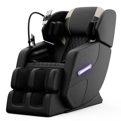 2026 Massage Chair Full Body, Zero Gravity Massage Chair with Auto Modes, Airbag Massage, 6 Fix Point Rollers, Foot Massage, Heating, Touch Screen Controller, Home Massage Chairs