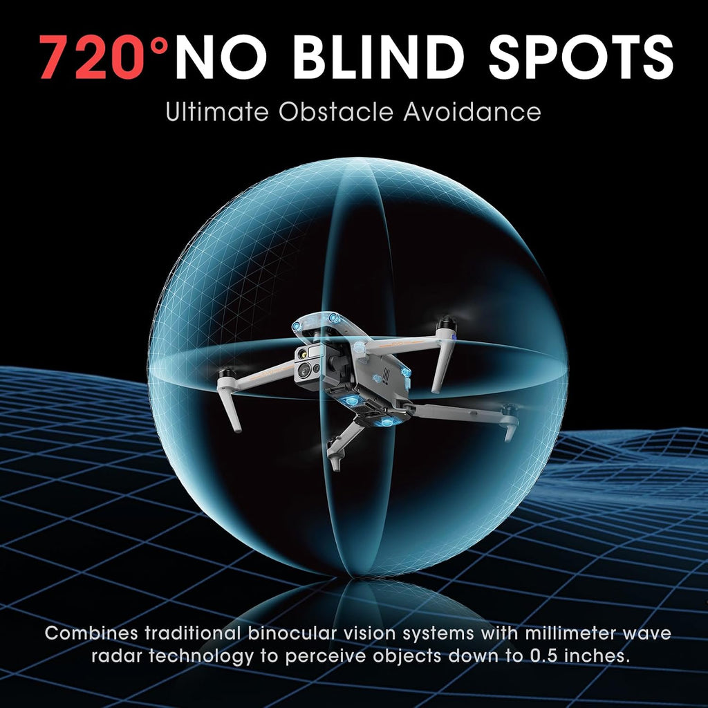 Autel Robotics EVO MAX 4N V2, Starlight Night-Vision/ Wide/ Thermal/ L~aser 4 Cameras in One UAV, Upgrade of MAX 4T V2/ 4N, 5KM Night Vision Observation, A-Mesh 1.0, 720° Obstacle Avoidance, Triple Anti-Jamming, Hot-Swappable, 42 Mins, IP43, Autel SDK
