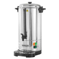 NUPANT Commercial Coffee Urn 100 Cup/15L Coffee Dispenser with Upgraded Percolator, Double Wall 304 Stainless Steel Hot Water Urn Beverage Dispenser, Keep Warm Large Coffee Maker for Catering Party