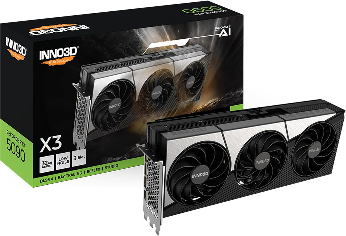 Inno3D GeForce RTX 5090 X3 32GB GDDR7 Reflex 2 RTX AI DLSS4