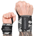 18" OG-Grade Wrist Wraps for Weightlifting – Heavy Duty Wrist Support with Thumb Loop & Lockdown Strap – Wrist Straps for Powerlifting, Bench Press & Gym Training