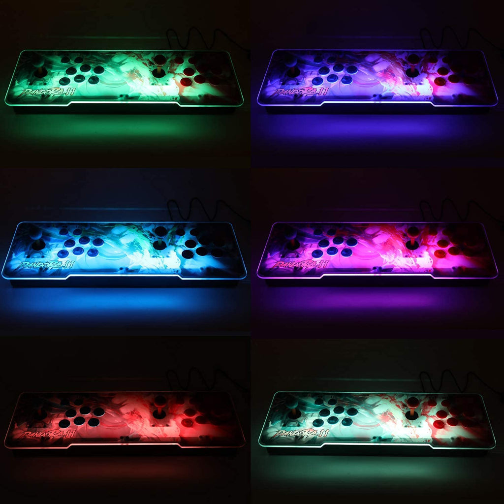 30000 Games in 1 Arcade Game Console ,Pandora Treasure 3D Double Stick,30000 Classic Arcade Games,Search Game, Support 3D,Favorite List, 4 Players Online,1280X720 Full HD Video