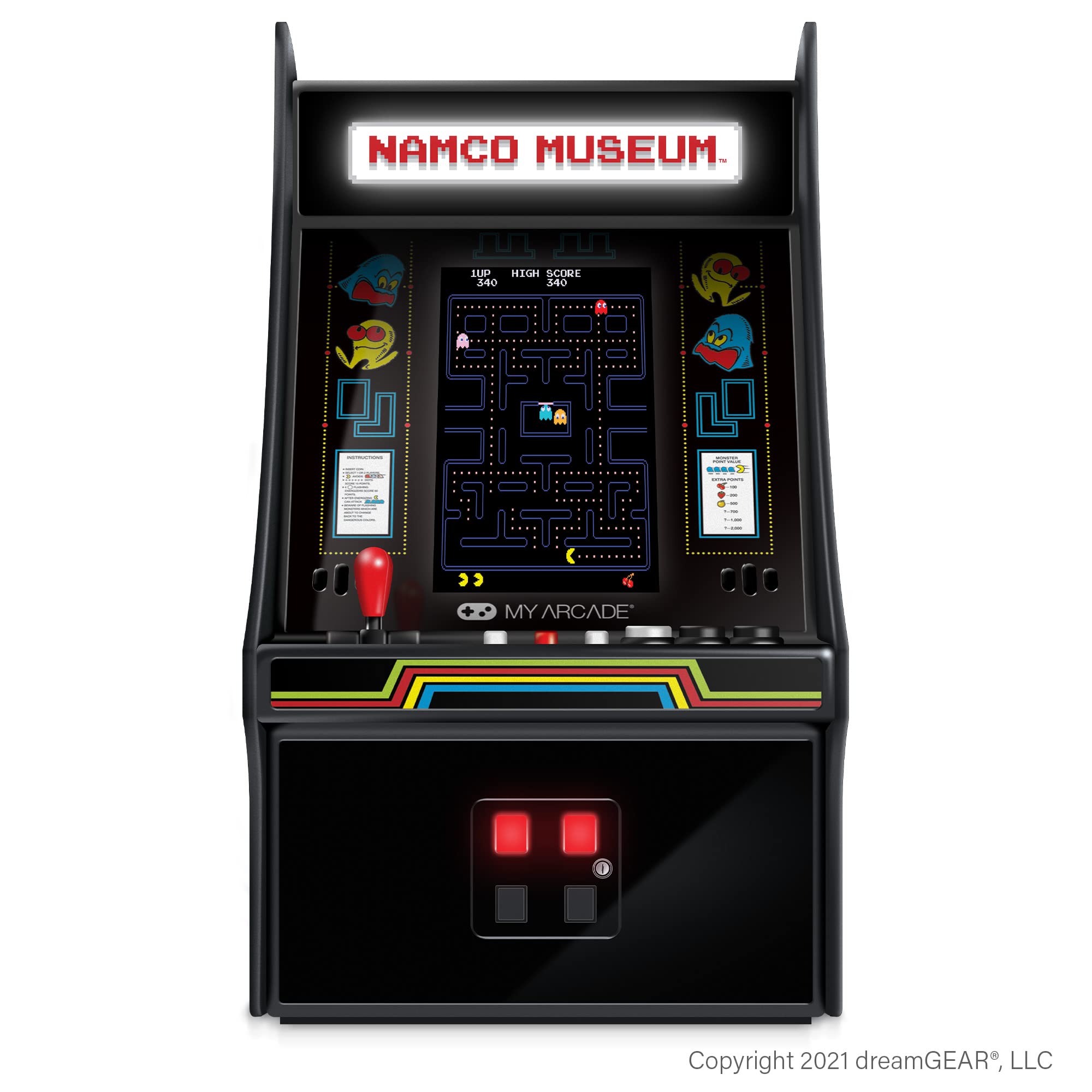 My Arcade Mini Player 10 Inch Arcade Machine Bandai Namco Museum