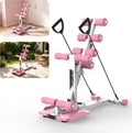KINMAC Deep Squat Machine for Home-Glutes Trainer Machine with Resistance Bands Squat Assist Trainer for Core & Legs Workout Ideal for Home Gym, Apartment & Office-White Pink