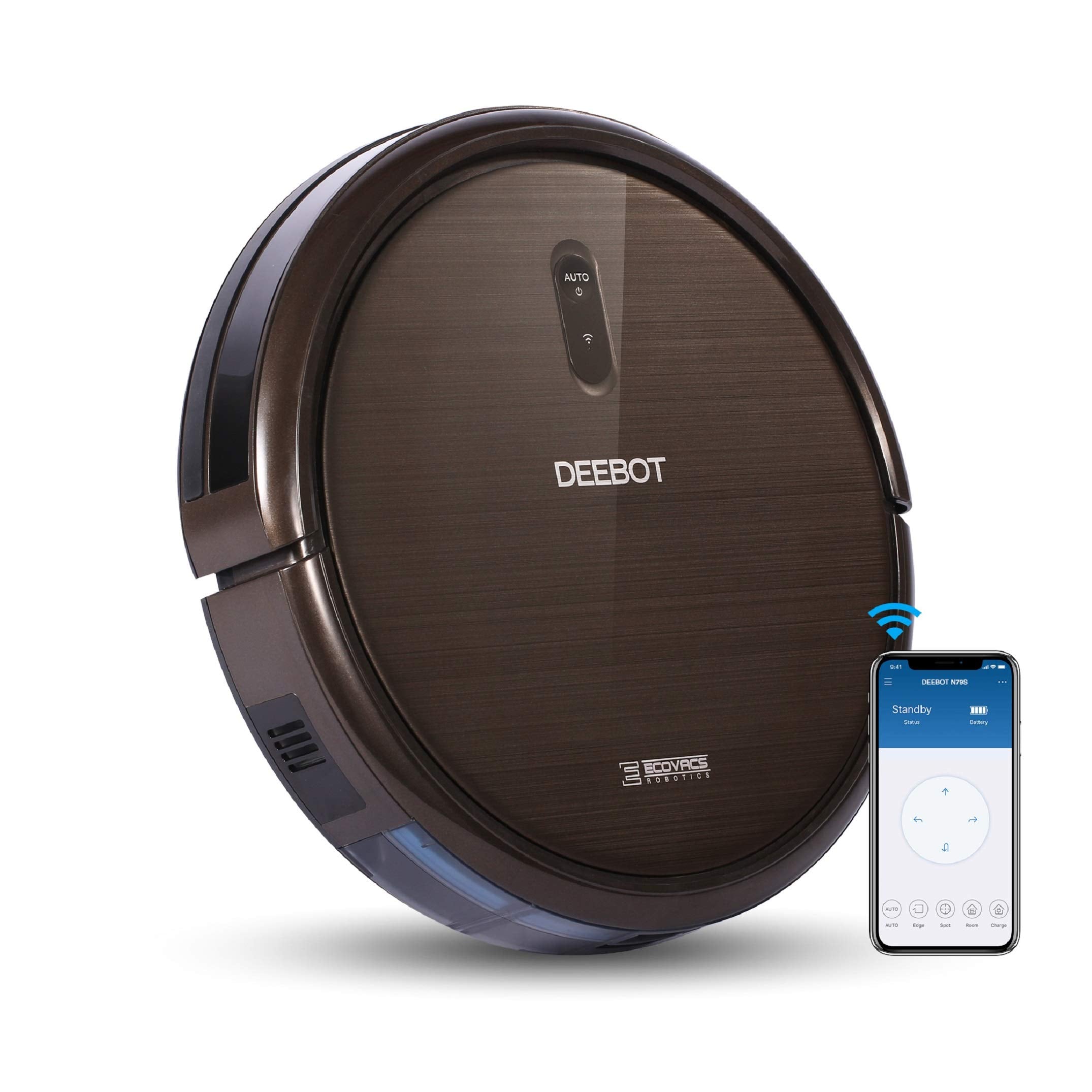 ECOVACS DEEBOT T30S AI Care Robot Vacuum and Mop, 11000Pa, TruEdge Adaptive Edge Mopping, ZeroTangle, AI Instant Re-mop, Hot Water Mop Washing, Self-Emptying & Refilling, Obstacle Avoidance