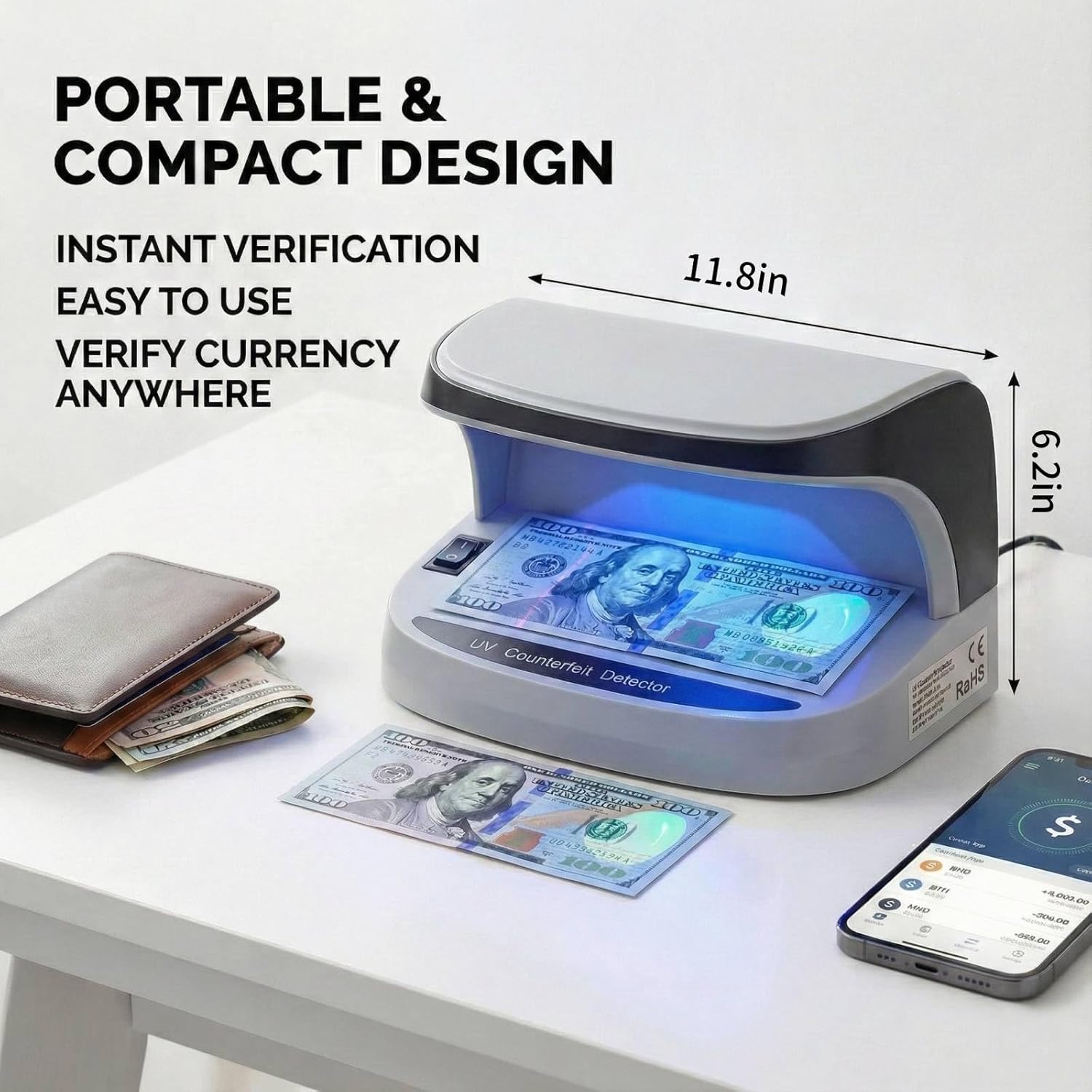 Mixed Counting Machine and Cash Detector