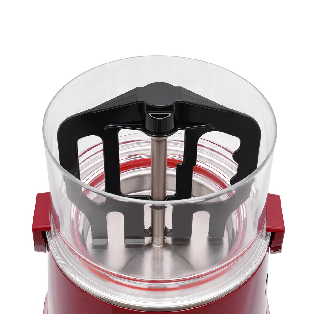 5L/1.32Gal Electric Chocolate Melting Machine, 110V 400W Coffee Milk Hot Chocolate Dispenser Warmer, Commercial Beverage Dispenser Machine, Hot Drinks Maker for Party Shop (Red)