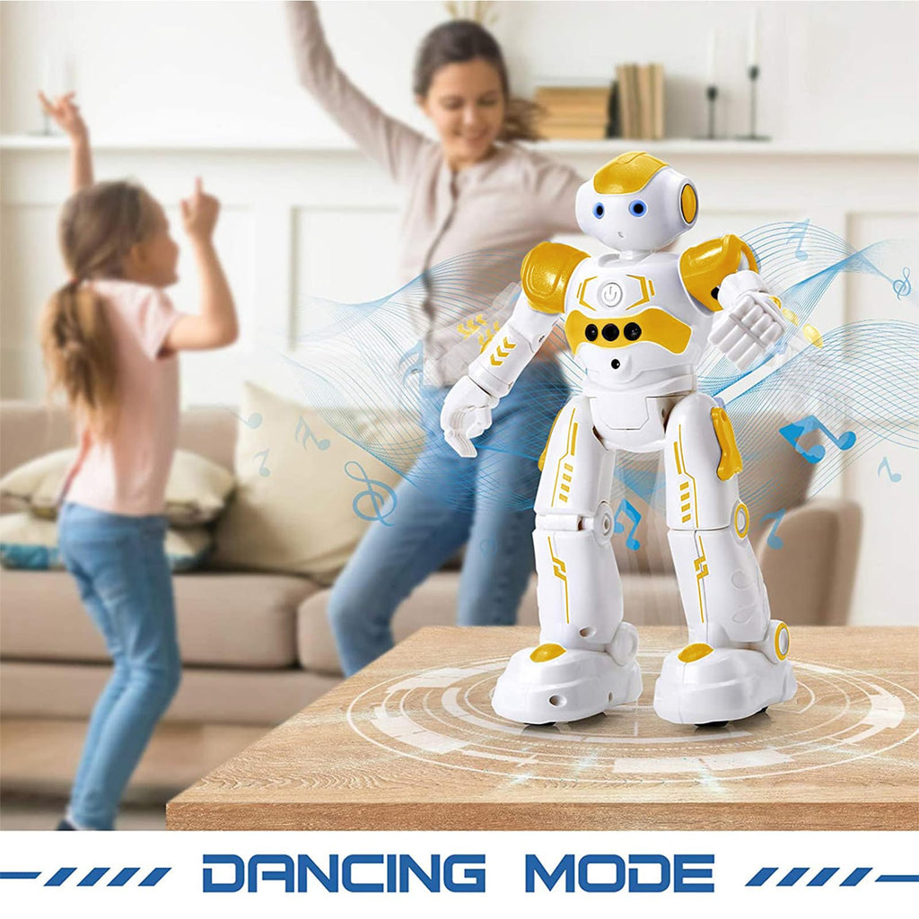 KingsDragon RC Robot Toys for Kids, Gesture & Sensing Programmable Remote Control Smart Robot for Age 3 4 5 6 7 8 Year Old Boys Girls Birthday Gift Present