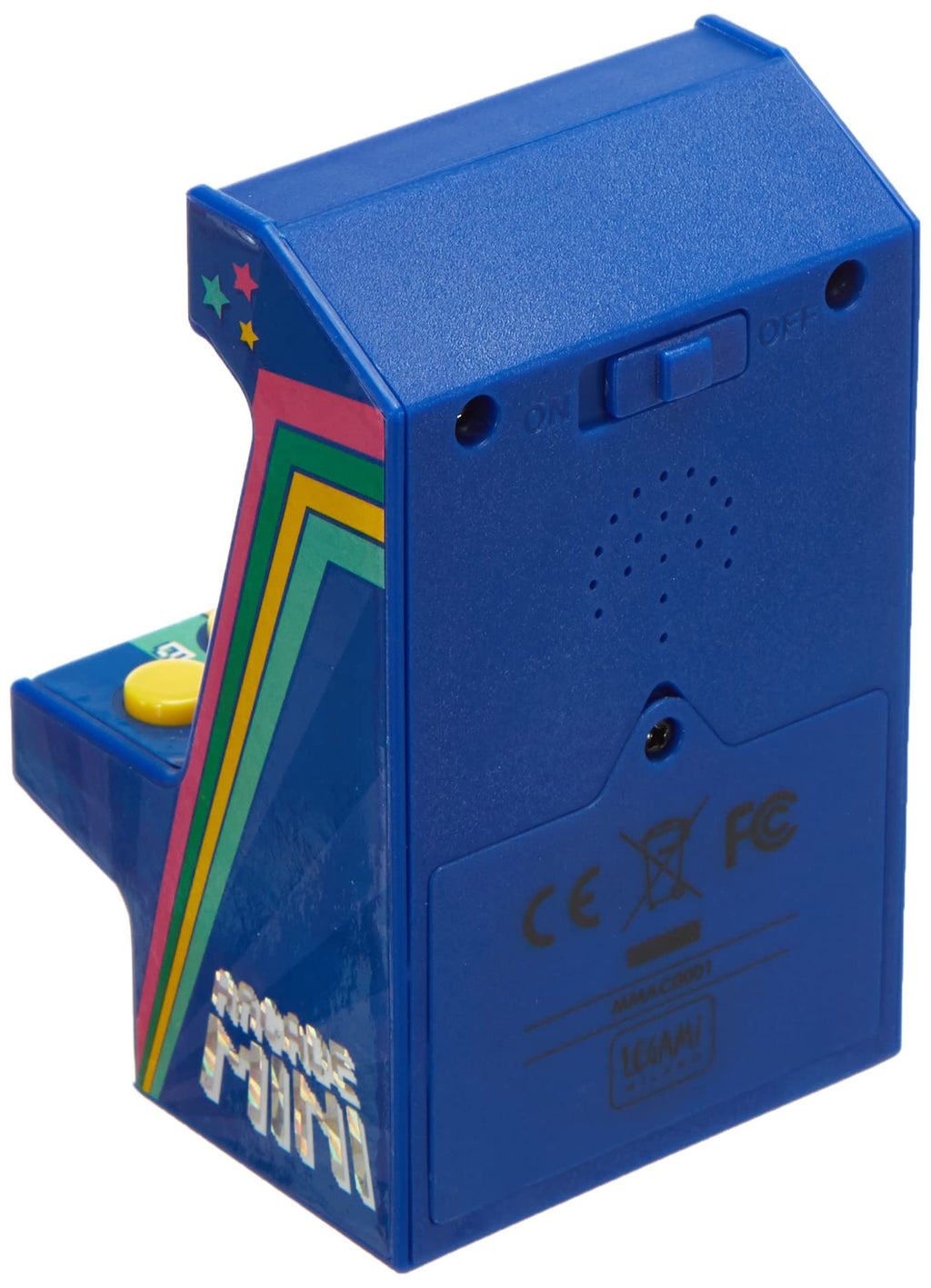 Legami - Mini Arcade Video Game, 152 Games, with Lights and Sounds, Adjustable Volume, in English, 5.7x9.5 cm