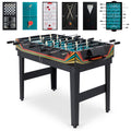 Best Choice Products 2x4ft Combo Game Table Set for Home, Game Room, Friends & Family w/Hockey, Foosball, Pool, Shuffleboard, Ping Pong, Chess, Checkers, Bowling, and Backgammon