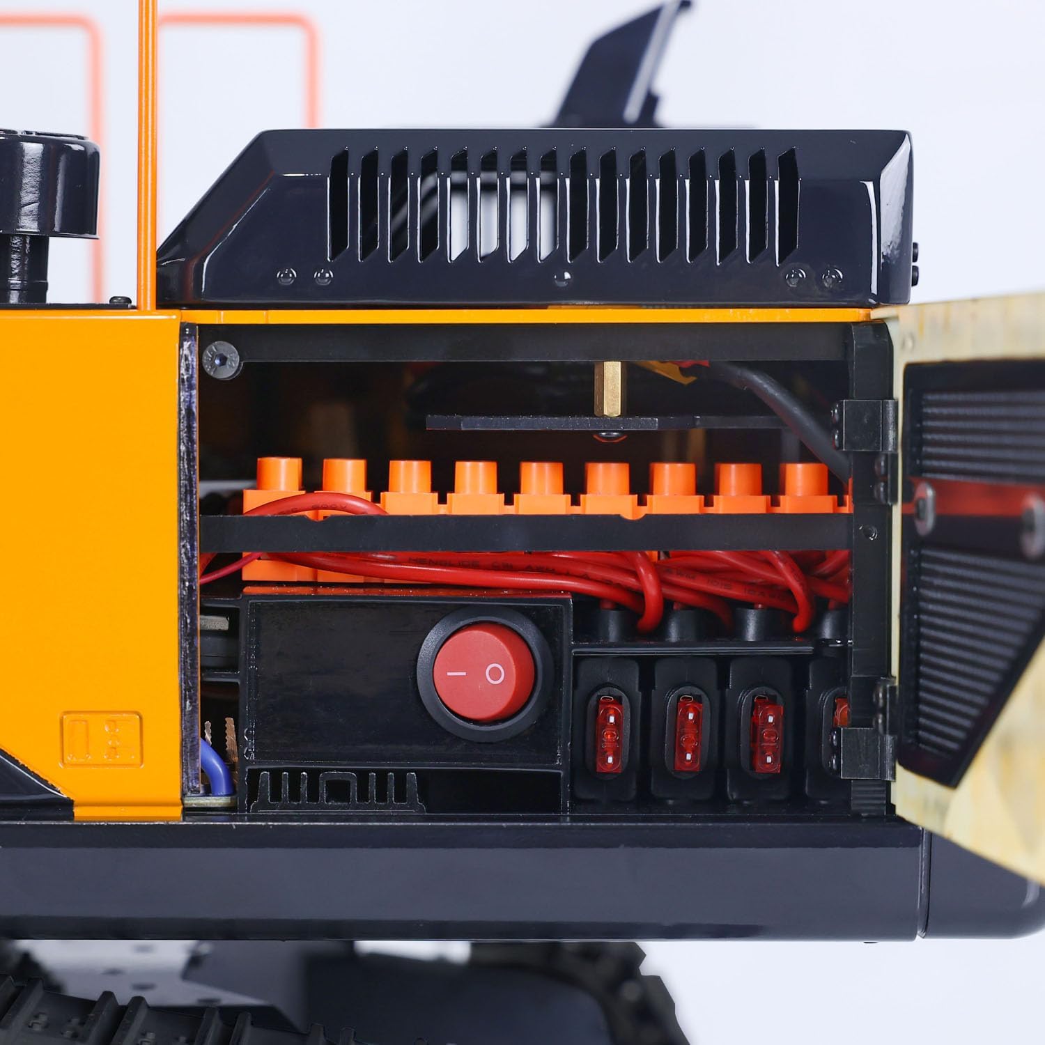 TOUCAN RC HOBBY 1/14 Remote Control Hydraulic Excavator EC380 2.4G 9CH RC Diggers Assembled Model Claw Ripper Construction Car Machine for Adult