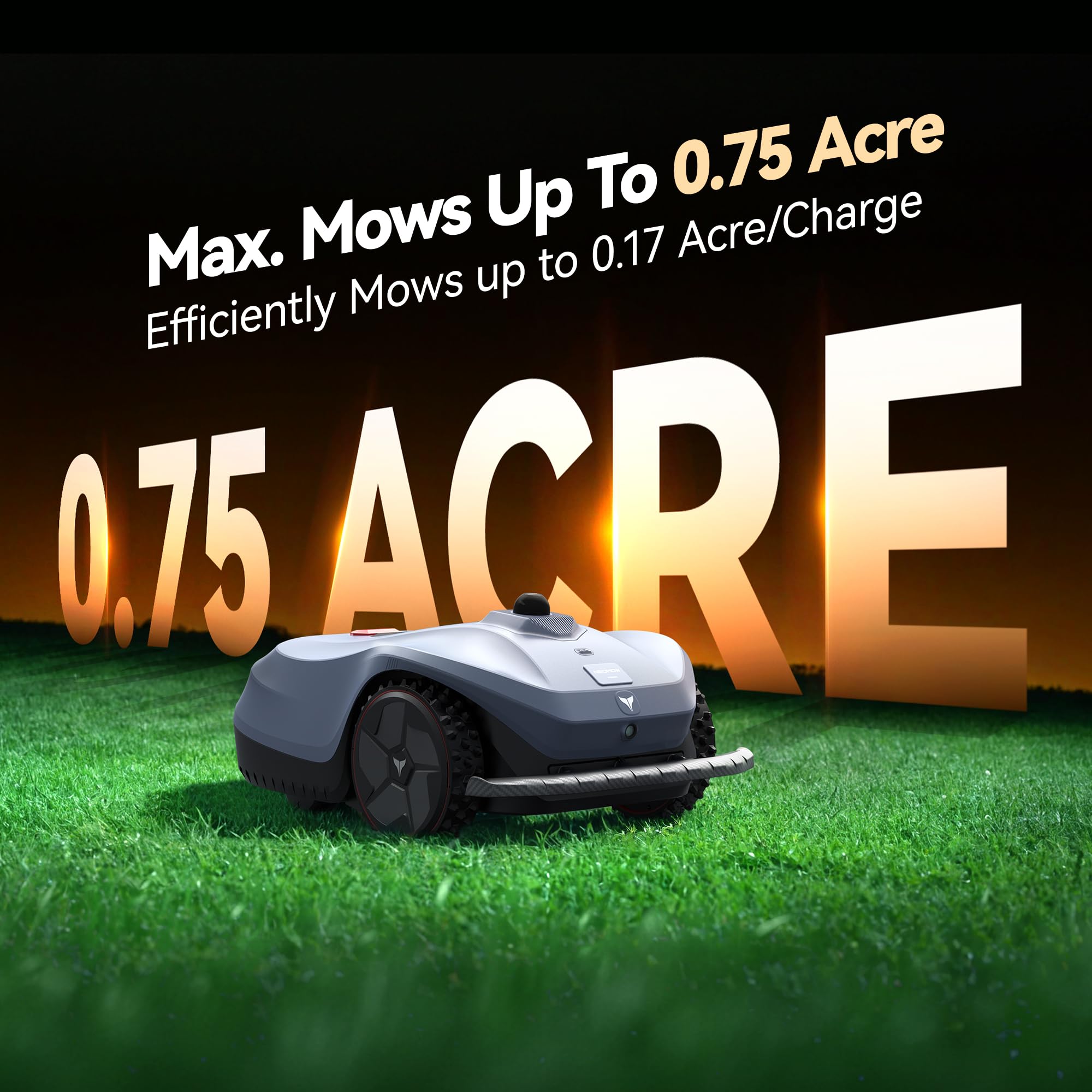 Neomow X SE 3D LiDAR Slam Mapping Robot Lawn Mower Perimeter Wireless for 3/4 Acres AI Vision Obstacle Avoidance with 4G, No RTK Antenna Required, App Control, GPS, IPX5, Anti-Theft, Queit