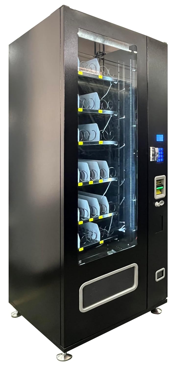 Generic EPEX Snack Vending Machine with LED Glass Front G627