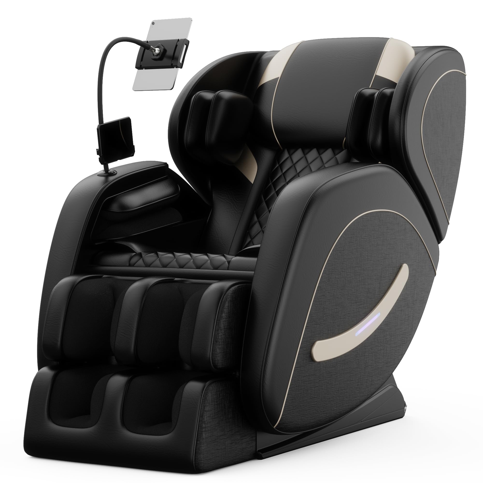 2026 Massage Chair Full Body, Zero Gravity Massage Chair with Auto Modes, Airbag Massage, 6 Fix Point Rollers, Foot Massage, Heating, Touch Screen Controller, Home Massage Chairs