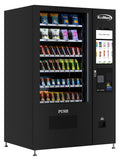 KoolMore Non-Refrigerated Snack Vending Machine with 60 Slots, Coin and Bill Acceptor, and 22 Inch Touch Screen in Black (KM-VMNT-50-BC)