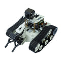 Yahboom DIY Programmable Project ROS Starter Tank Chassis Robot with AI Camera for Jetson Nano B01 Recognition Tracking OpenCV MediaPipe (Transbot-SE Without Nano)