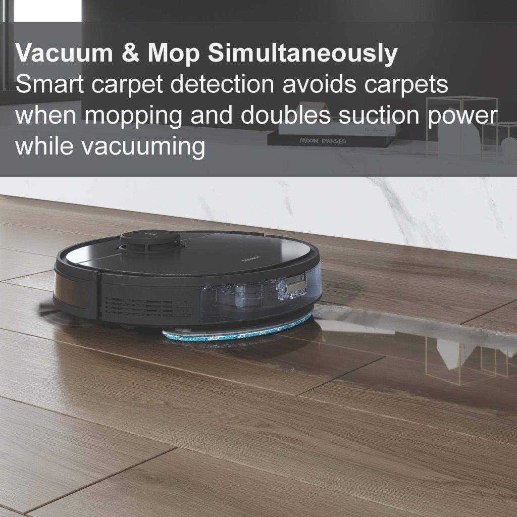 ECOVACS DEEBOT X9 PRO Omni Robot Vacuum and Mop, 16,600Pa Suction, OZMO Roller Self-Washing Mop, ZeroTangle 3.0, Triple Lift System, AI Navigation, Hands-Free Station