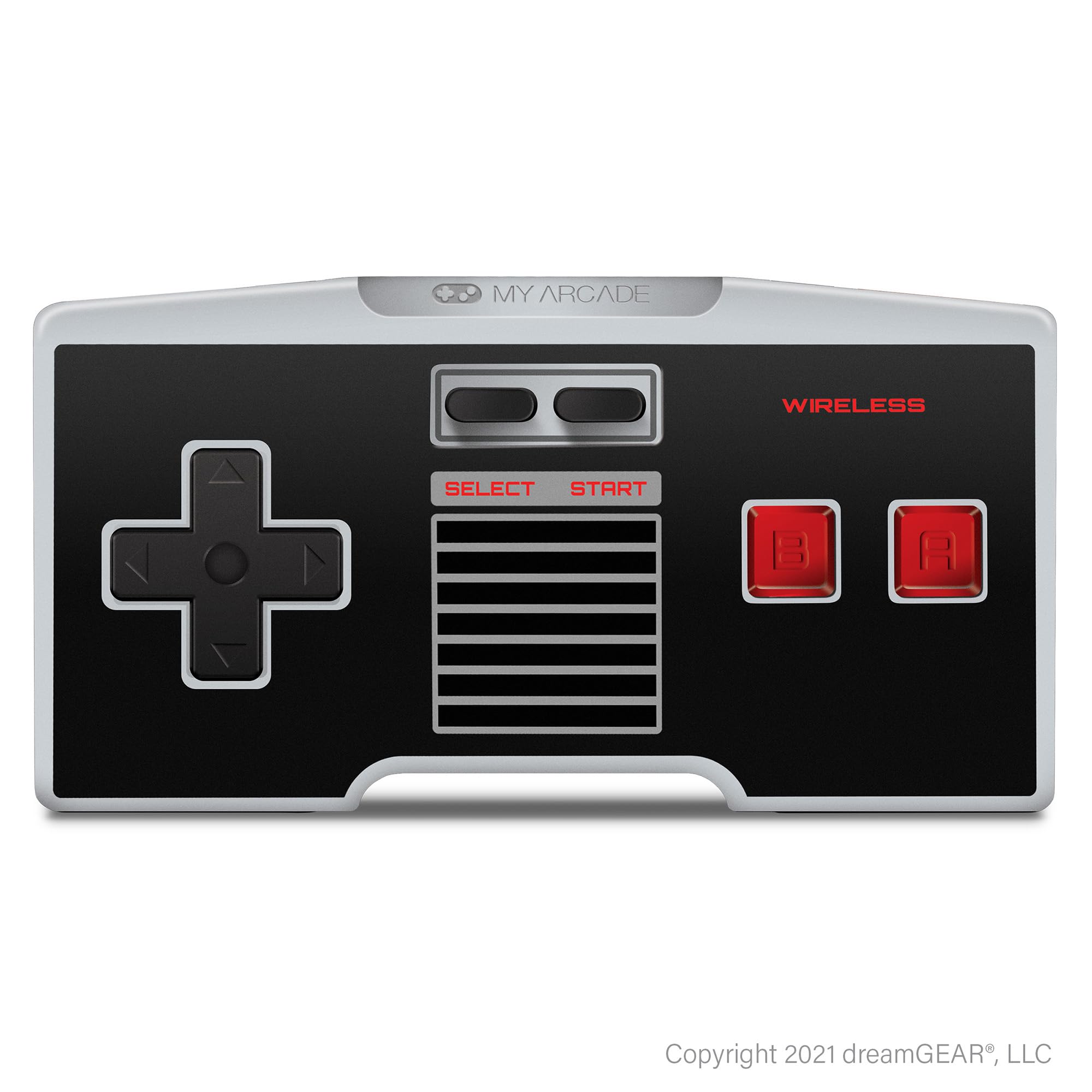 My Arcade Super Gamepad - Wireless Gaming Controller for Nintendo SNES Classic, NES Classic, Super Famicom, Wii, Wii U (Super NES Colors)