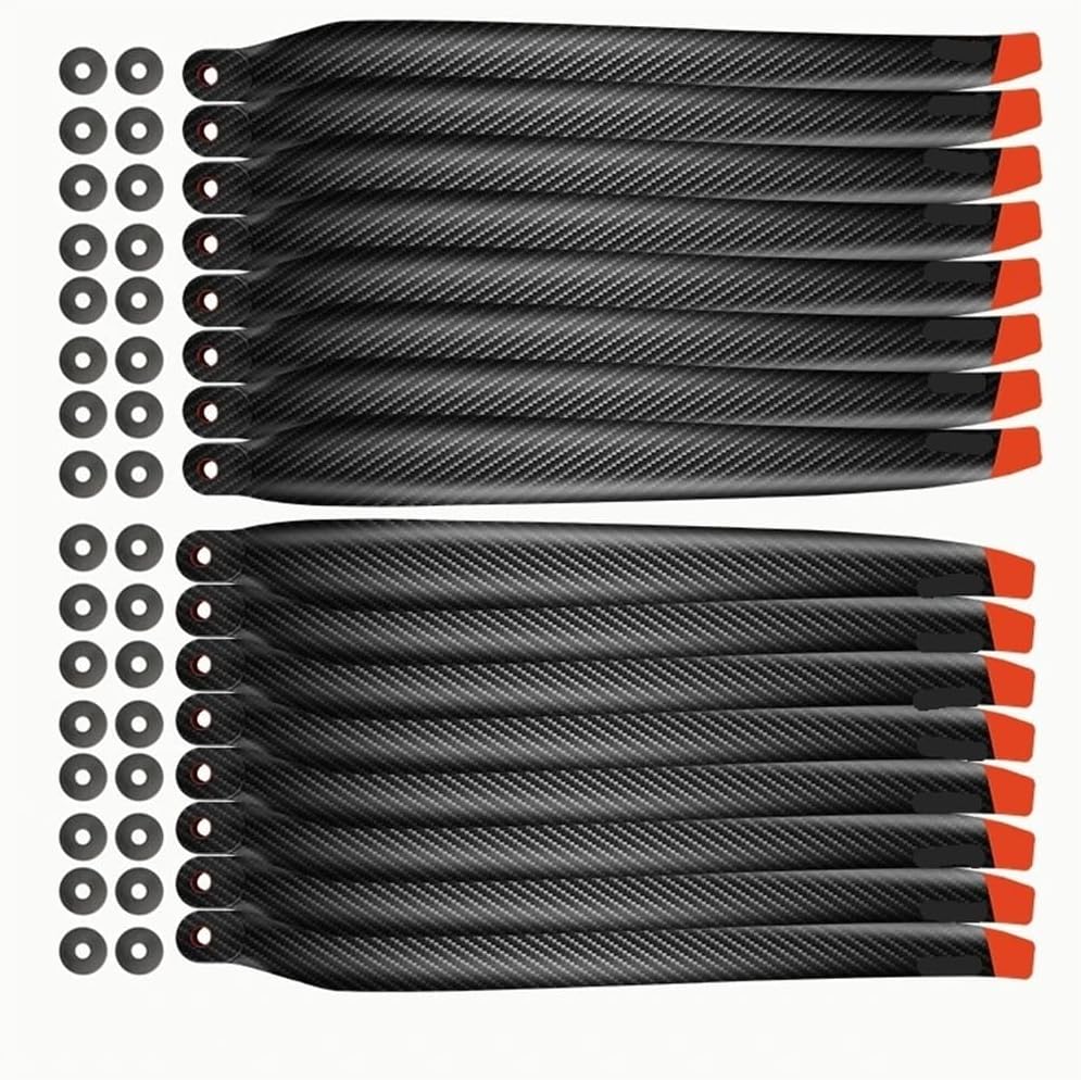 62238 Carbon Fiber Drone Propeller Set CW CCW Folding Fit for T70 T70P T100 Agricultural Drones - Accessories(8CW 8CCW T100 Set)