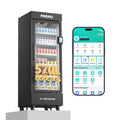 Smart Vending Machine for Sale, Commercial Snack and Drink Combo Vending Machine, Refrigerated Automatic Vending Machine with Credit Card & NFC Payment for Office, Apartment, Gym