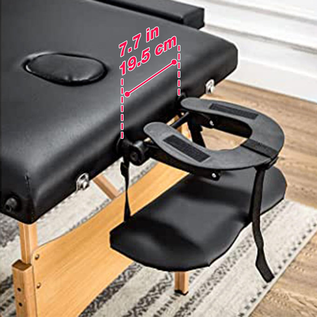 Universal Massage Table Face Cradle & Cushion, Adjustable Massage Chair Spa Bed Headrest & Face Pillow Support, Massage Platform Head Rest Cushion Cradle for Salon Home Mattress Top Massage Kit