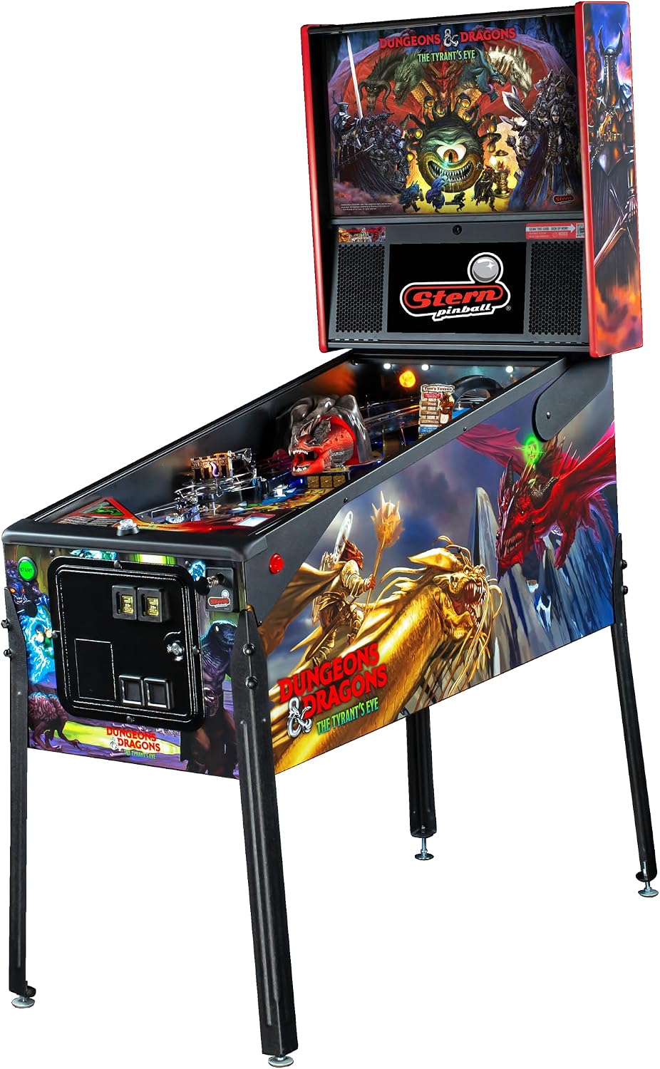 Stern Pinball Dungeons & Dragons with Insider Connected, Premium Edition Arcade Pinball Machine