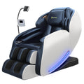 Real Relax Massage Chair Full Body with Unique Phone Controller,Heart and Blood Measurement, Zero Gravity 3D SL-Track Recliner with APP Control, Child Lock,Pause Button, Back Pad, Favor-06, Blue