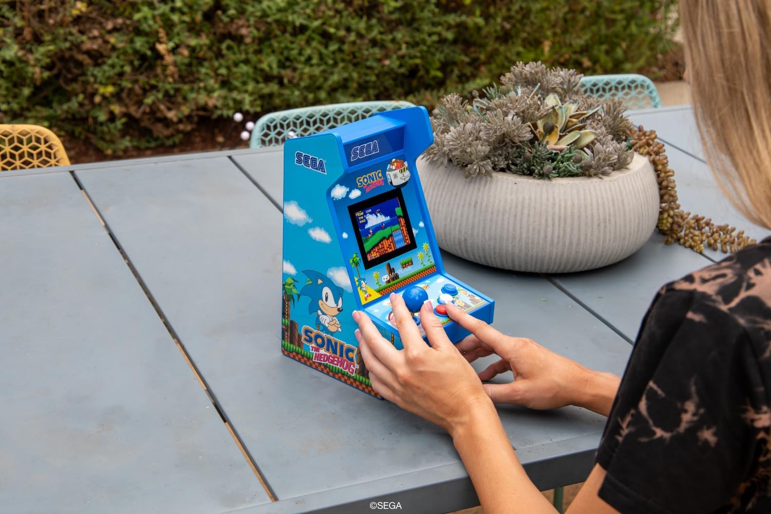 My Arcade Sonic The Hedgehog Mighty Player: Sega Retro Arcades, Sonic Games, 4 Classic Sega Games in 1, Sonic Toys, 11 Inch Arcade Gaming