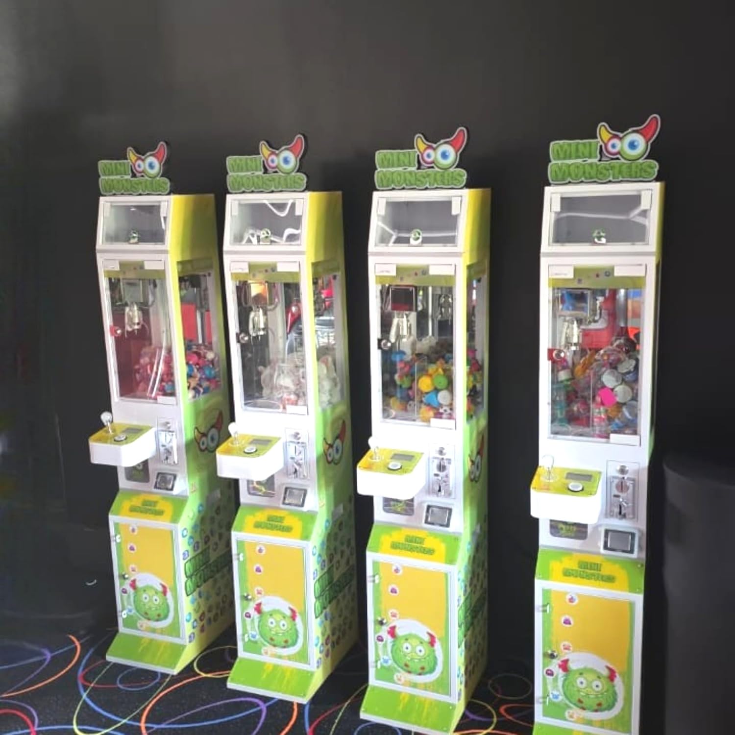 Mini Monsters Claw Machine, Prize Crane Arcade Game for Toys and Prizes