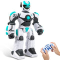 HPROMOT RC Robot Toy for Kids Remote Control Robot Toy, Smart Gesture Sensing Rechargeable & Programmable Robot Walking Dancing Singing Chirstmas Gift for 3-15 Years Old Boys Girls