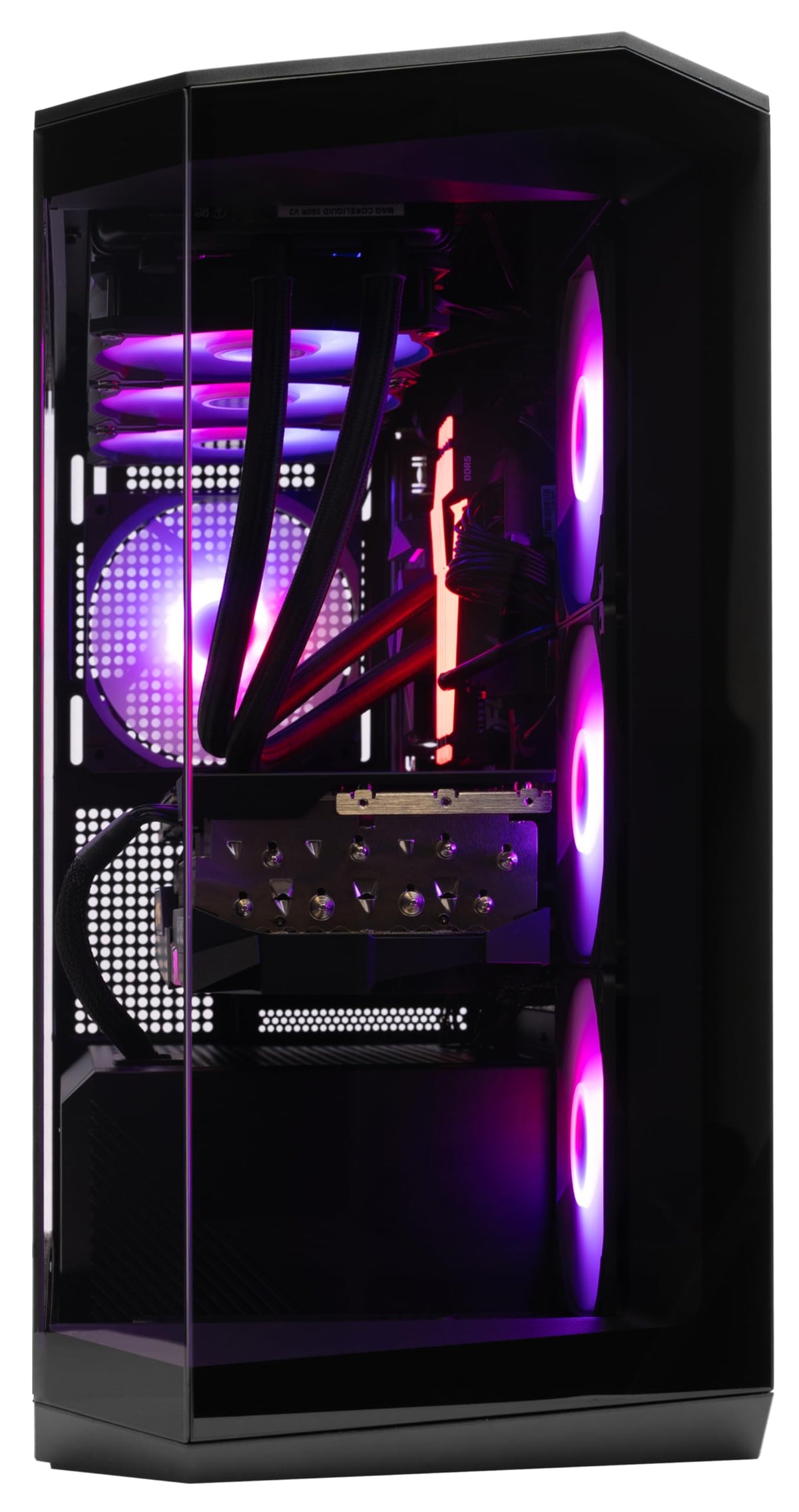 APC MAG PANO M100R - Intel Core Ultra 9-285K 24 core 5.7GHz - GeForce RTX 5080-4TB NVMe SSD - 64GB DDR5-1000W - Windows 11 Liquid Cooled Gaming Desktop PC WiFi RGB