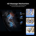Osaki 4D Achilles l 360 Rotating Footrest l Full Body Massage Chair l Zero Gravity l 360 Kenading Calfrest l Lumbar Heating l Touchscreen Controller l Auto Body Scan l Bluetooth Speaker (Black)