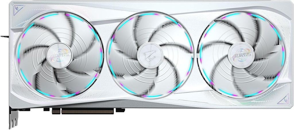 GIGABYTE AORUS GeForce RTX 5090 Stealth ICE 32G Graphics Card, 32GB 512-bit GDDR7, PCIe 5.0, WINDFORCE Cooling System, Versatile VGA Holder, GV-N5090AORUSST ICE-32GDVideo Card
