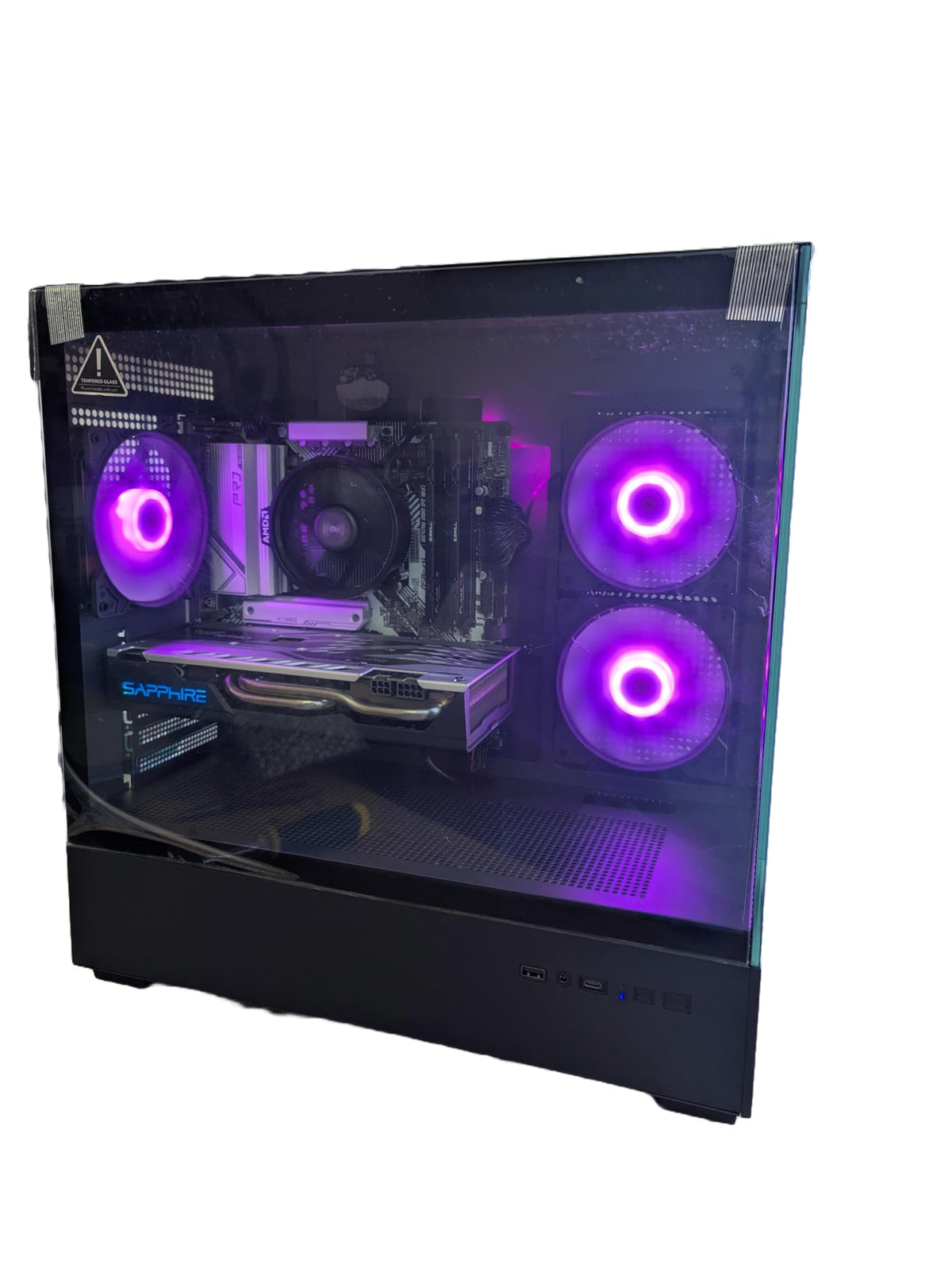 Centaurus Andromeda XT Gaming PC AMD Ryzen 7 9850X3D 8-Core, Radeon RX 9070 XT, 64GB RAM, 2TB NVMe SSD, Win 11 Pro, WiFi. Custom Computer for Professionals, Games, Video/Photo