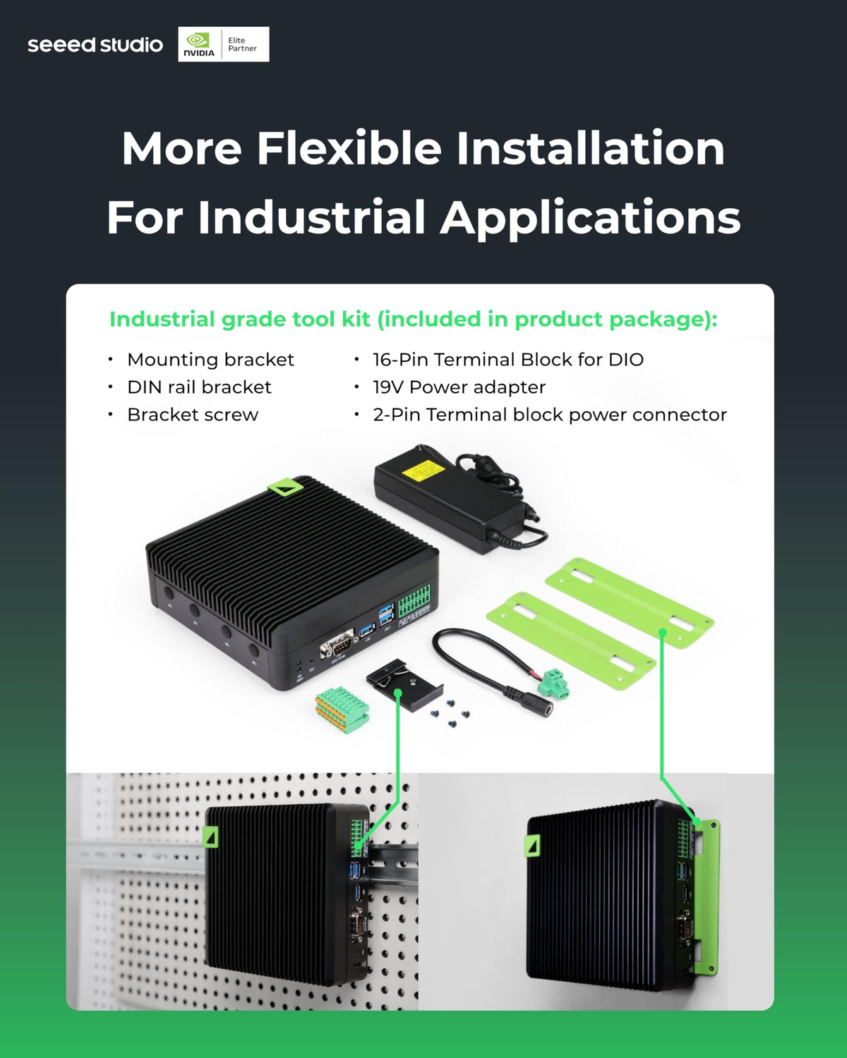 reComputer Super J4012 - Advanced Edge AI Computer with NVIDIA Jetson Orin NX 16GB