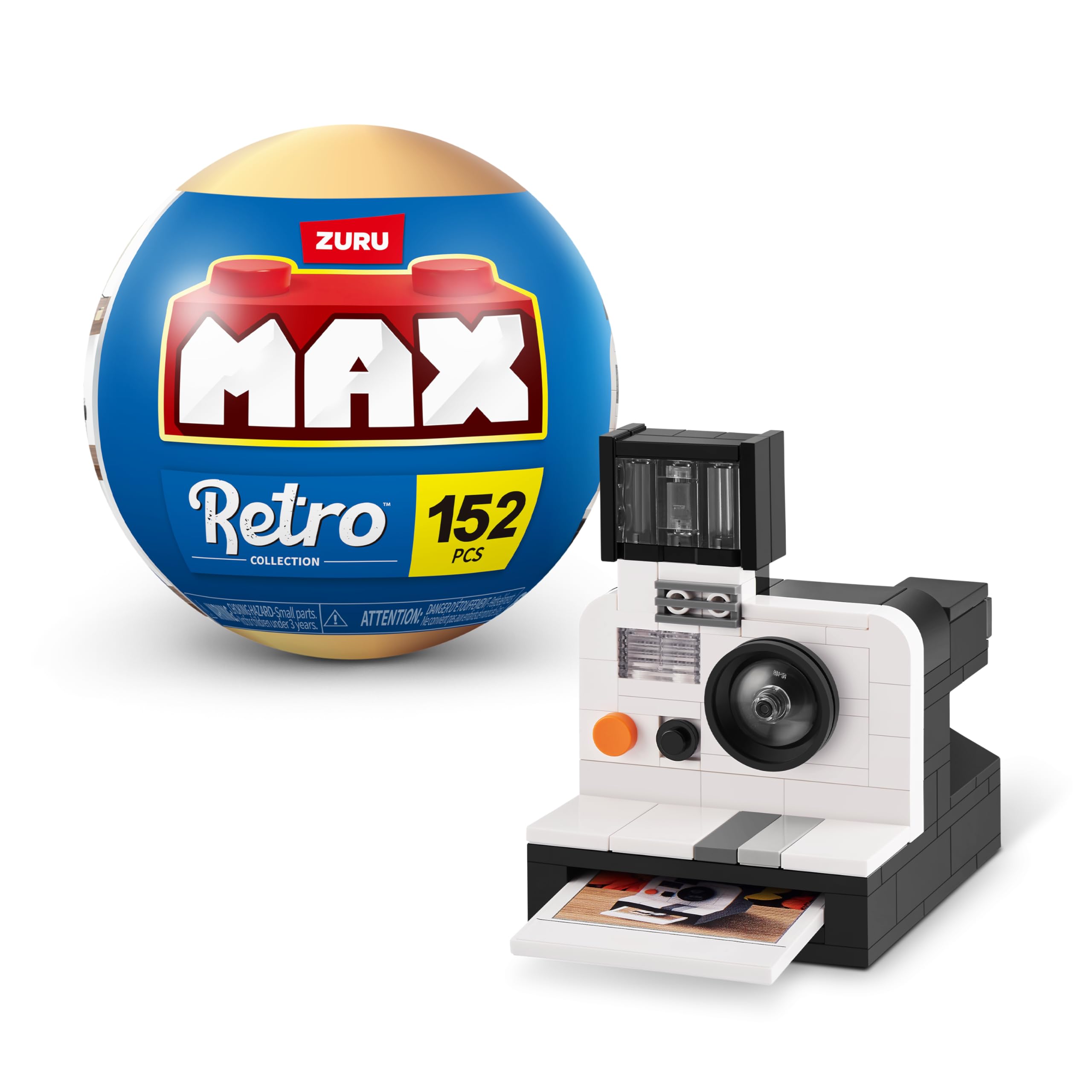 MAX Premium Retro Building Bricks (Arcade Machine) Novelty Unboxing Toy Collectible Mini's by ZURU