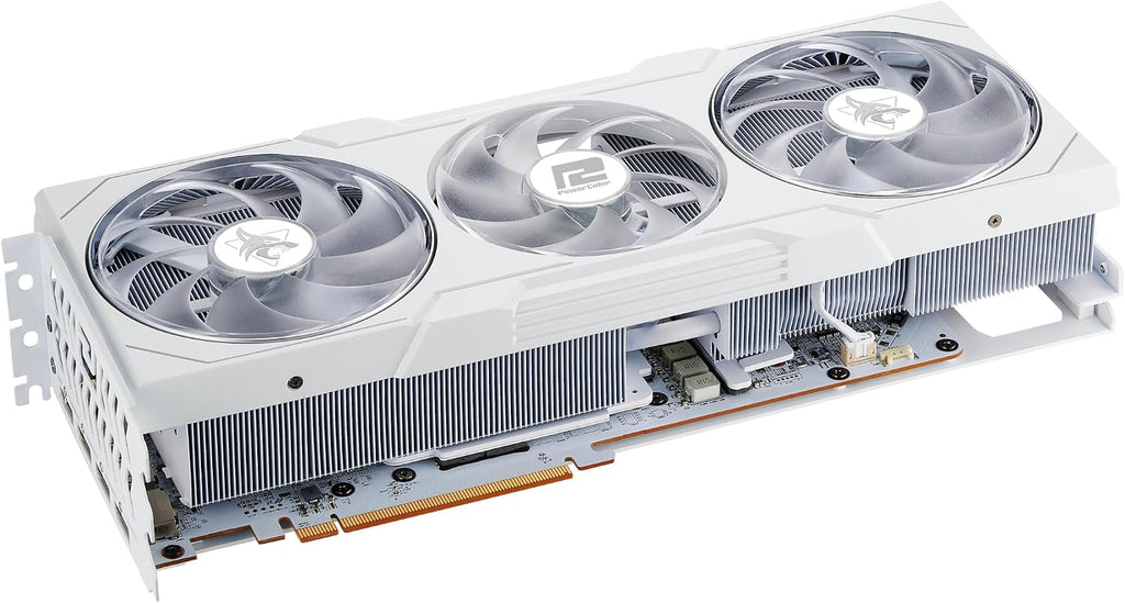 PowerColor Hellhound Spectral White AMD Radeon RX 7900XT Graphics Card 20GB GDDR6