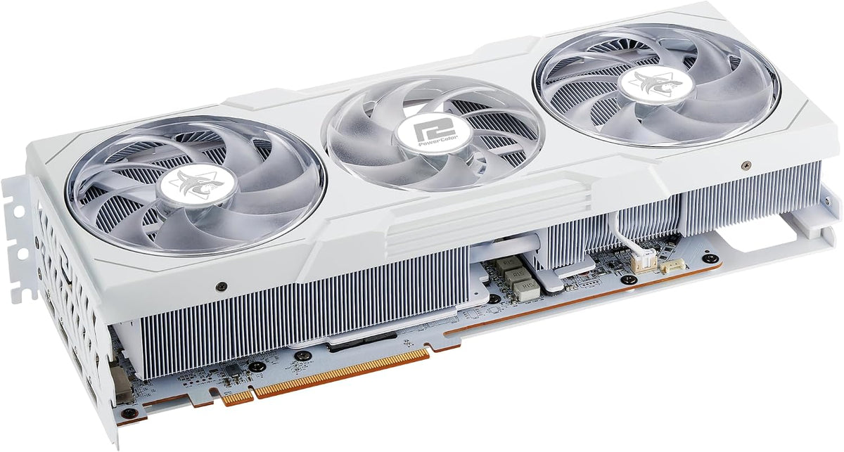PowerColor Hellhound Spectral White AMD Radeon RX 7900XT Graphics Card 20GB GDDR6