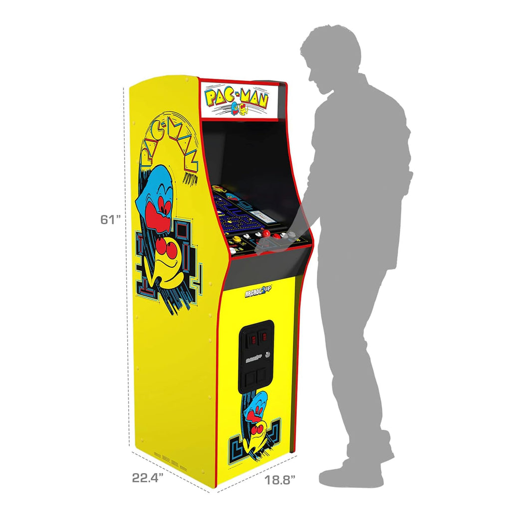 ARCADE1UP Golden Tee 3D Deluxe Arcade Machine, Built for Your Home, Over 5-Foot-Tall Cabinet with 8 Classic Games